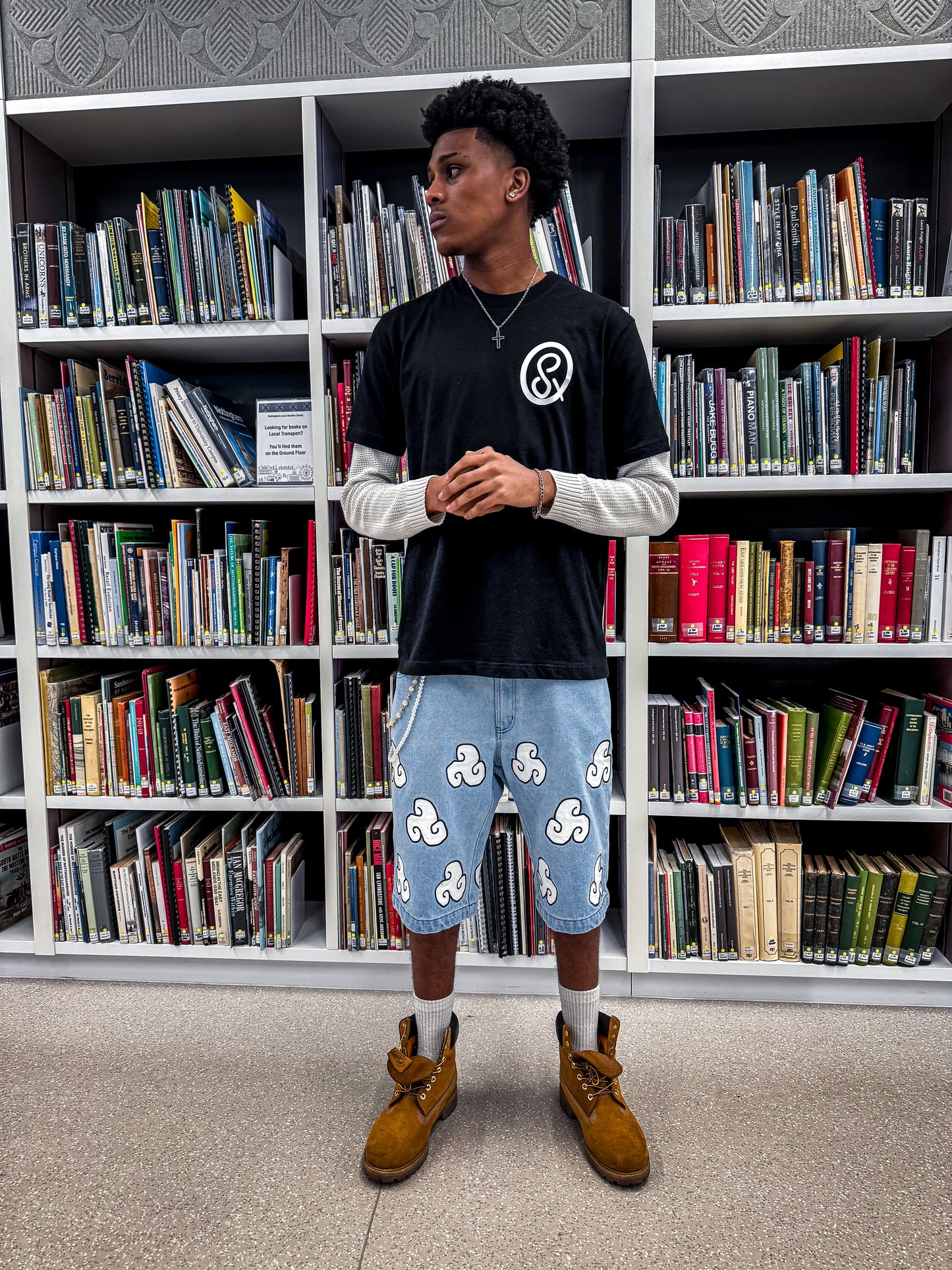 Oversized Abstract T shirt